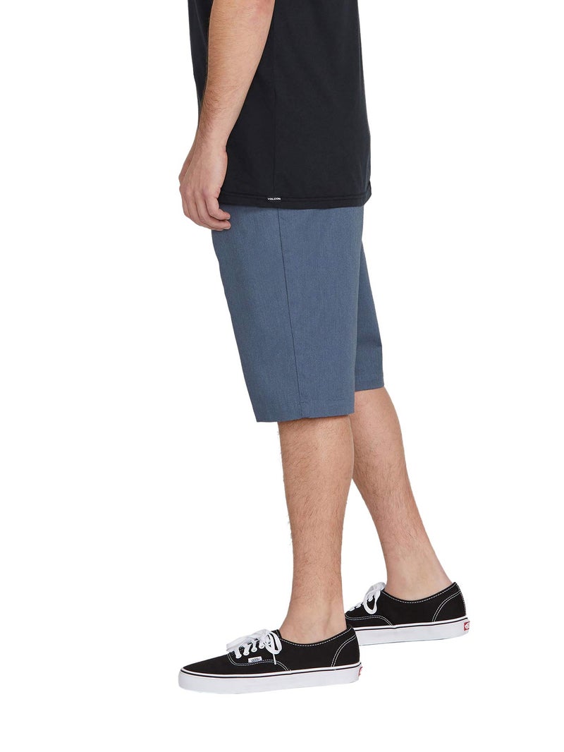 Volcom mens Vmonty Stretch Chino Shorts, Heather Blue, 28 US - Image 4